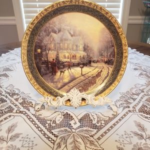 Thomas Kincade Numbered Decorative Plate.